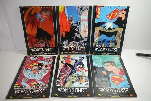 Batman & Superman World´s Finest Band 1-6 Carlsen  Z :  2  B9