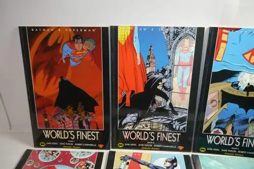 Batman & Superman World´s Finest Band 1-6 Carlsen  Z :  2  B9