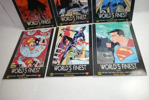 Batman & Superman World´s Finest Band 1-6 Carlsen  Z :  2  B9