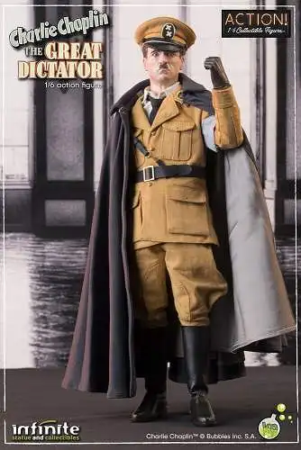 Charlie Chaplin GREAT DICTATOR DLX  28 cm  1/6  RESIN STATUE Infinite Statue LAD