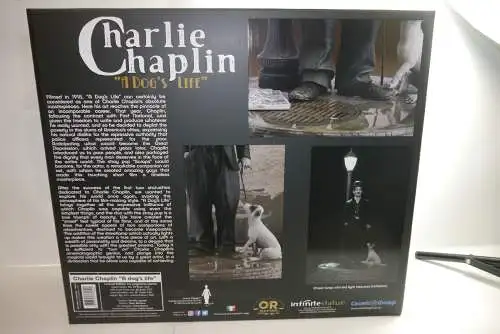 Charlie Chaplin A Dog´s Life Old &RARE  40cm  RESIN STATUE Infinite Statue   LAD