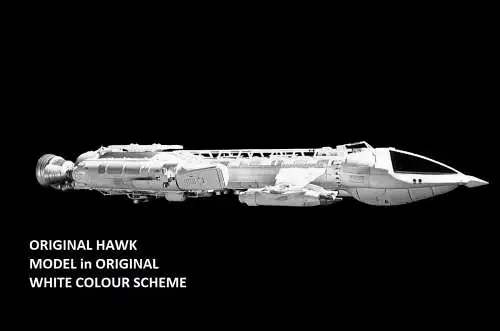 SPACE 1999 WARGAMES WHITE HAWK SPEC EDIT Infinite ca.21cm  LAD
