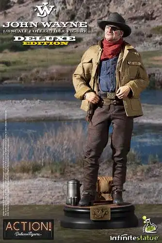 JOHN WAYNE 1/6 DELUXE ACTION FIGURE  Infinite Statue ca. 31cm   LAD