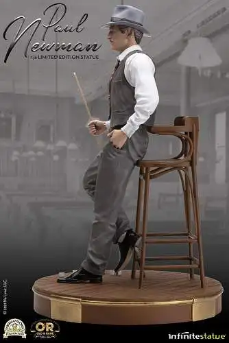 PAUL NEWMAN OLD&RARE ca. 33cm  1/6 RESIN STATUE Infinite Statue   LAD