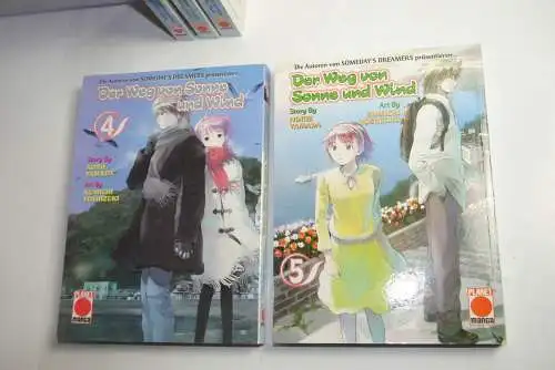 Der Weg von Sonne und Wind  Band 1-5 kompl. Panini Deutsch Manga sehr gut B9