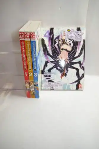 Monster Mädchen Anthologie  Band 1-4 kompl. Kaze Deutsch Manga sehr gut B9