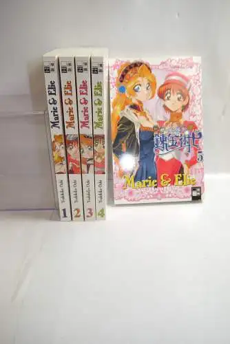 Marie & Elie  Band 1-5 komp. Ochi  Egmont Deutsch Manga sehr gut B5