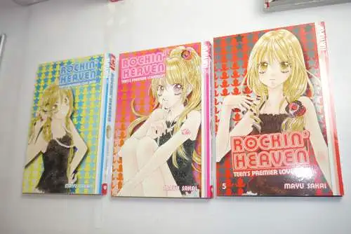 Rockin' Heaven Band 1-8 komplett Mayu Sakai  Tokyopop Deutsch Manga   B8