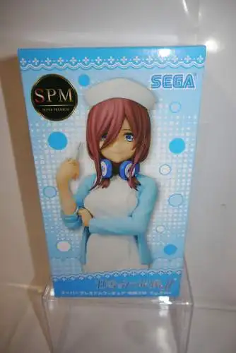 sega Quintessential Quintuplets 2 SPM Miku Nakano Nurse Ver. 21 cm OBK