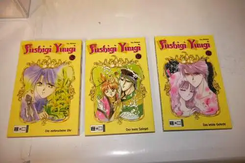 Fushigi Yuugi  Band 1-18 kompl. Yuu Watase Egmont Deutsch Manga sehr gut B2