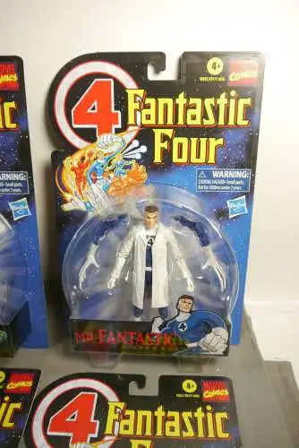 Marvel Legends Retro Fantastic Four 20216 Figuren 15cm  Wave 1  Hasbro KBB