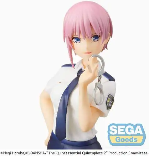 sega Quintessential Quintuplets 2 SPM Ichika Nakano Police Ver. OAF