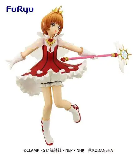 Furyu Card Captor Sakura Clear Card Special Sakura Rocket Beat 19 cm OBJ