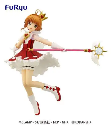 Furyu Card Captor Sakura Clear Card Special Sakura Rocket Beat 19 cm OBJ