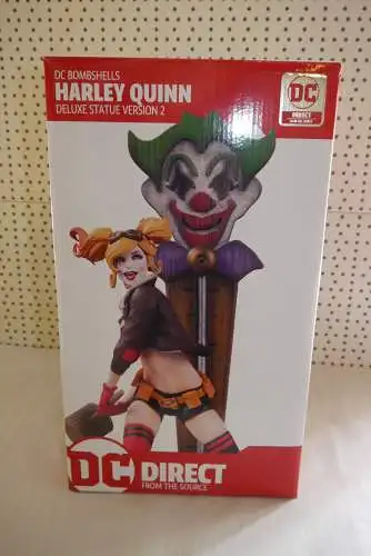 DC Bombshells  Harley Quinn DLX Version 2 Statue 34 cm DC Direct LAD