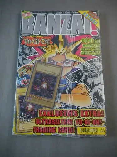 Banzai YuGiOh 09/2004 Exklusives rotäugiger schwarzer Drache  (W22)