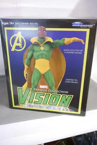 The Vision 28 cm Diamond Select Marvel Comic Premier Collection Statue Resin