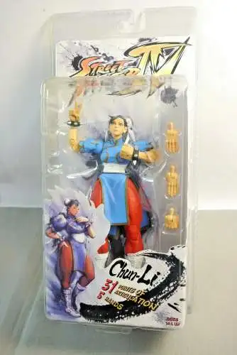 Neca Street Fighter Chun-Li  Figur ca. 18cm  OVP K31