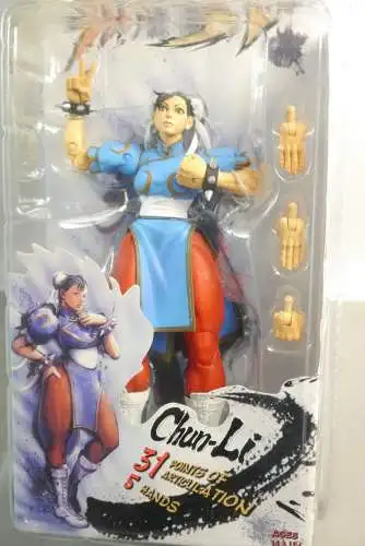 Neca Street Fighter Chun-Li  Figur ca. 18cm  OVP K31