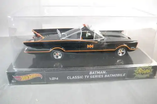 Hot Wheels 1:24 Batman Batmobile  Classic TV Series OVP   K35