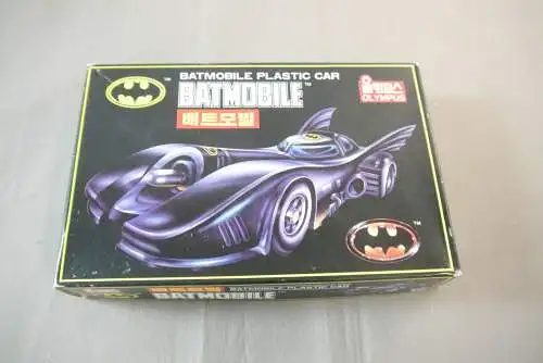 Batman Batmobile Modellbausatz 500 Olympus  ca. 11cm mit Box  K35