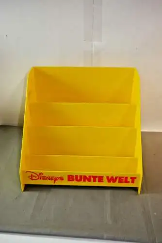 Disney Bunte Welt  Heft Ständer Händlerdisplay gelb Balou Robin Hood LTB ?  F6