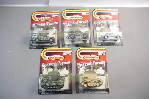 Majortte  5 X  Special Forces Serie 220 Jeep Ploice Tank Krankenwagen     K34