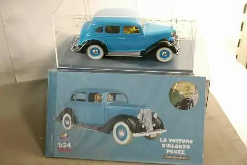 TIM & STRUPPI Tintin Alonzo Perez  Modellauto 29966 Moulinsart 1/24