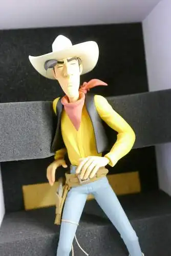 Lucky Luke beim Duell 24cm lim. 390 / 261 Matthieu Bonhamme  Fariboles