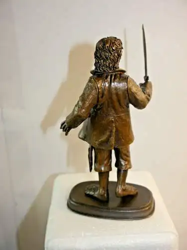 Der Hobbit Bronze Statue Bilbo Beutlin 12 cm Noble Collection  (K39)