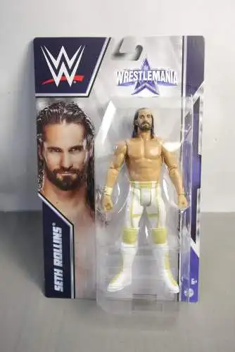 WWE Wrestle Mania Seth Rollins Actionfigur 17cm Mattel  KAL