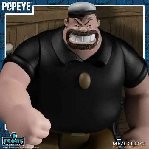 Popeye 5 Points  Deluxe Box Set  Actionfiguren 9 cm Mezco KAE