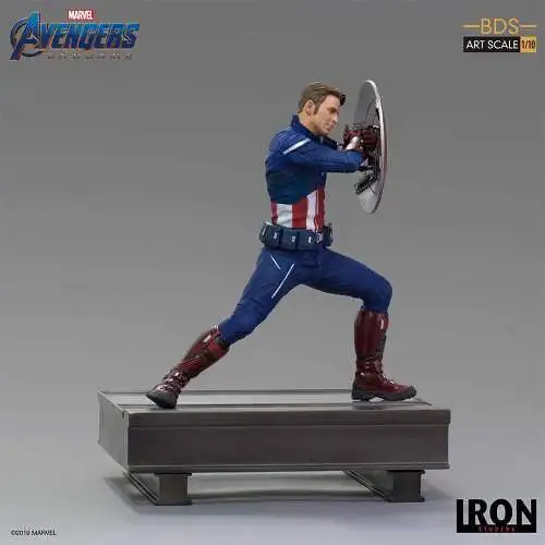 Avengers Endgame BDS Art Captain America 2022 Scale Statue 1/10 Iron Studios LAD