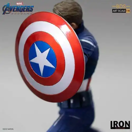 Avengers Endgame BDS Art Captain America 2022 Scale Statue 1/10 Iron Studios LAD