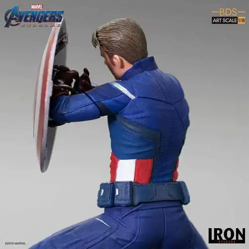 Avengers Endgame BDS Art Captain America 2022 Scale Statue 1/10 Iron Studios LAD