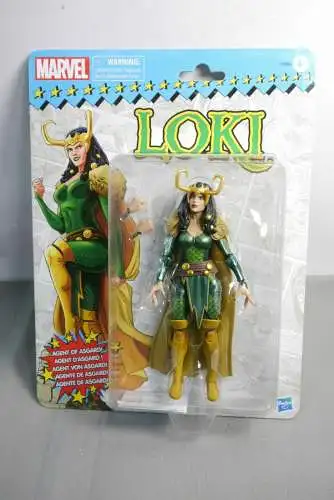 Marvel Legends Retro Collection 2022 Loki - Agent of Asgard 10 cm Hasbro KBF