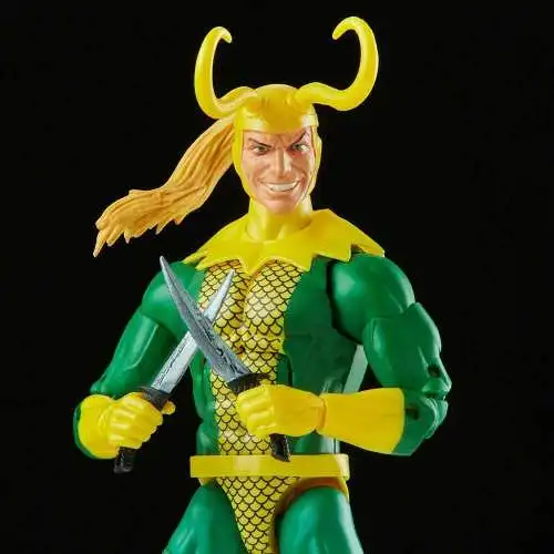 Marvel Legends Retro Collection  2022 Loki  Figuren 15 cm Hasbro KBF