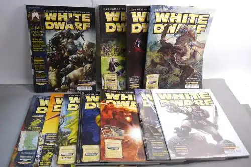 White Dwarf  Jahr 2005 11 x Magazin Nr 109 111-120 Tabletop Games Workshop  B5