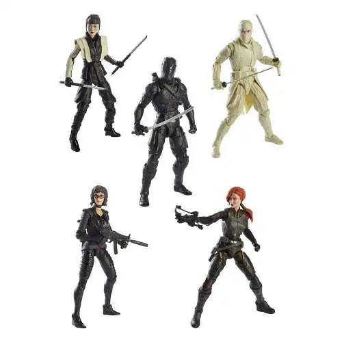 G.I. Joe Classified Series Snake Eyes G.I. Joe Origins 2021 5 Figuren Hasbro KBB