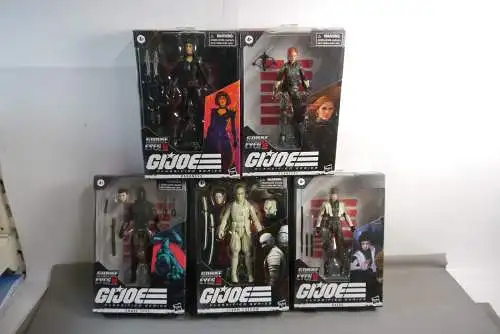 G.I. Joe Classified Series Snake Eyes G.I. Joe Origins 2021 5 Figuren Hasbro KBB