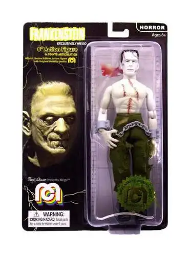 Frankenstein  Bare Chest 20cm  Mego 2018 Retro Neu (KA)L#