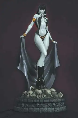 VAMPIRELLA Women of Dynamite Statue B&W Edition black white JASON SMITH Neu LAD