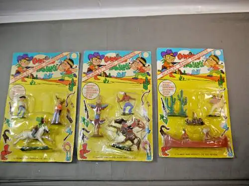 Scarlet Band 3 vers.  Cowboy und Indianer Set 1970 OVP K14