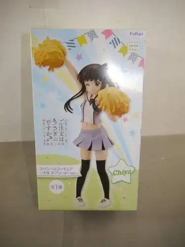 Furyu Is the Order a Rabbit ? Season 3 PVC Statue Chiya Cheerleader Ver.18 F22#