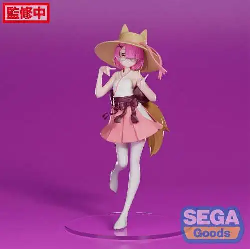 sega Re:Zero Starting Life in Another World Luminasta  Ram Yelping Fox 18cm 1A