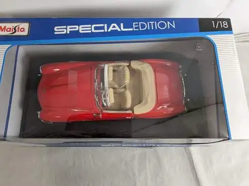 1955 Mercedes Benz 190SL rot   1/18 Special Edition   Maisto  F30