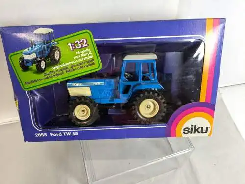 Siku  2855 Ford TW 35 blau die-cast 1/32 mit ovp F23