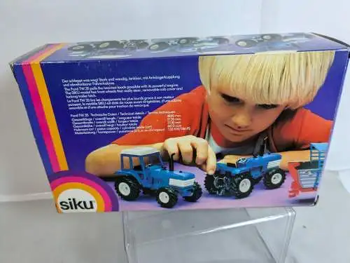 Siku  2855 Ford TW 35 blau die-cast 1/32 mit ovp F23