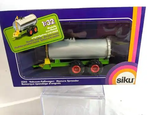 Siku  2252  Vakuum-Faßwagen  die-cast 1/32 mit ovp F23