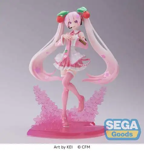 sega Hatsune Miku Luminasta Sakura Miku 2023 21 cm  OAA